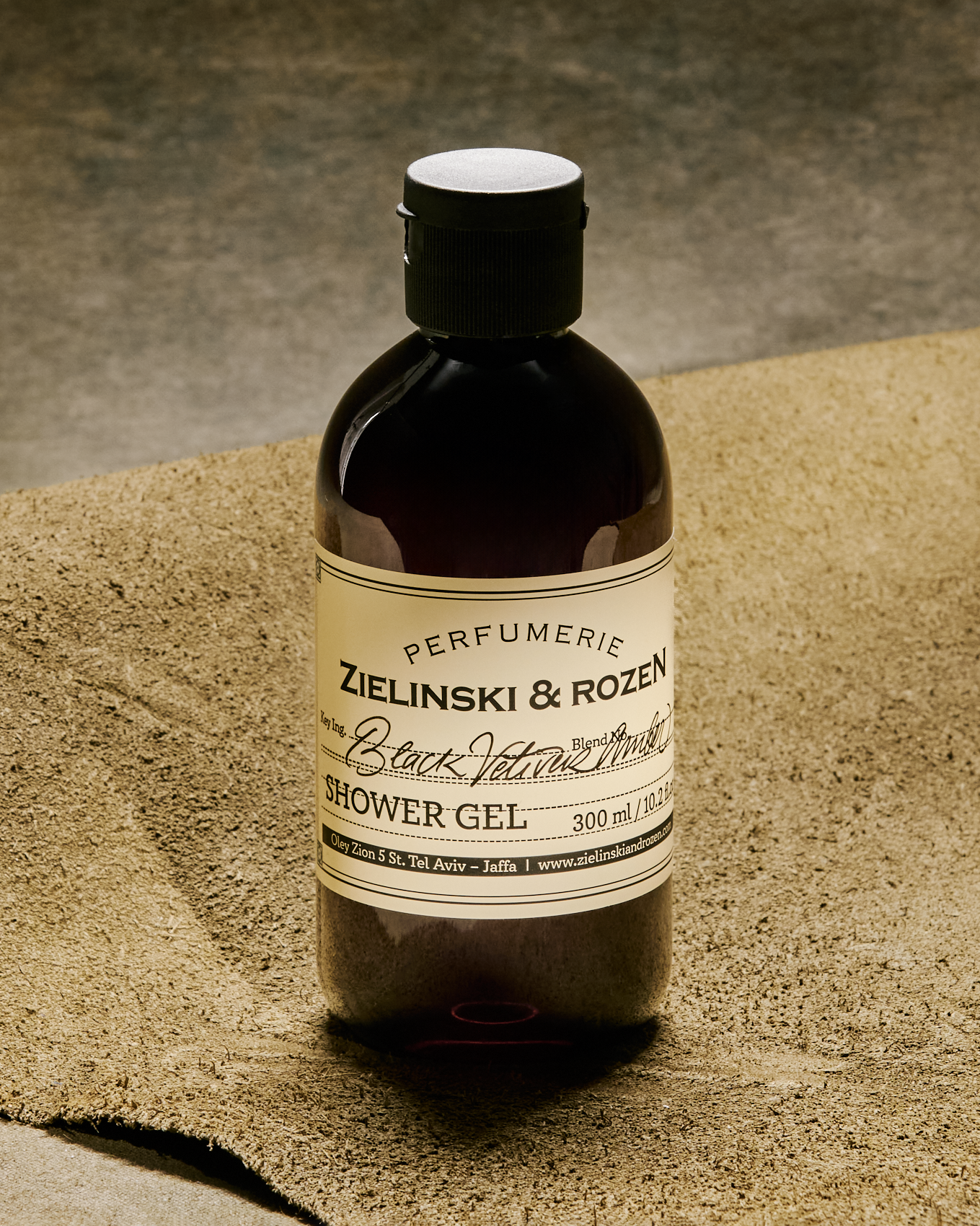 Гель для душа Черный ветивер, Амбра купить в VISAGEHALL