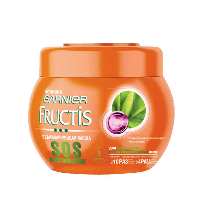 Маска для волос SOS-восстановление Fructis