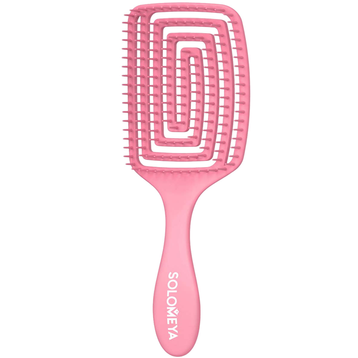Расческа для сухих и влажных волос Wet Detangler Brush Paddle Strawberry купить в VISAGEHALL