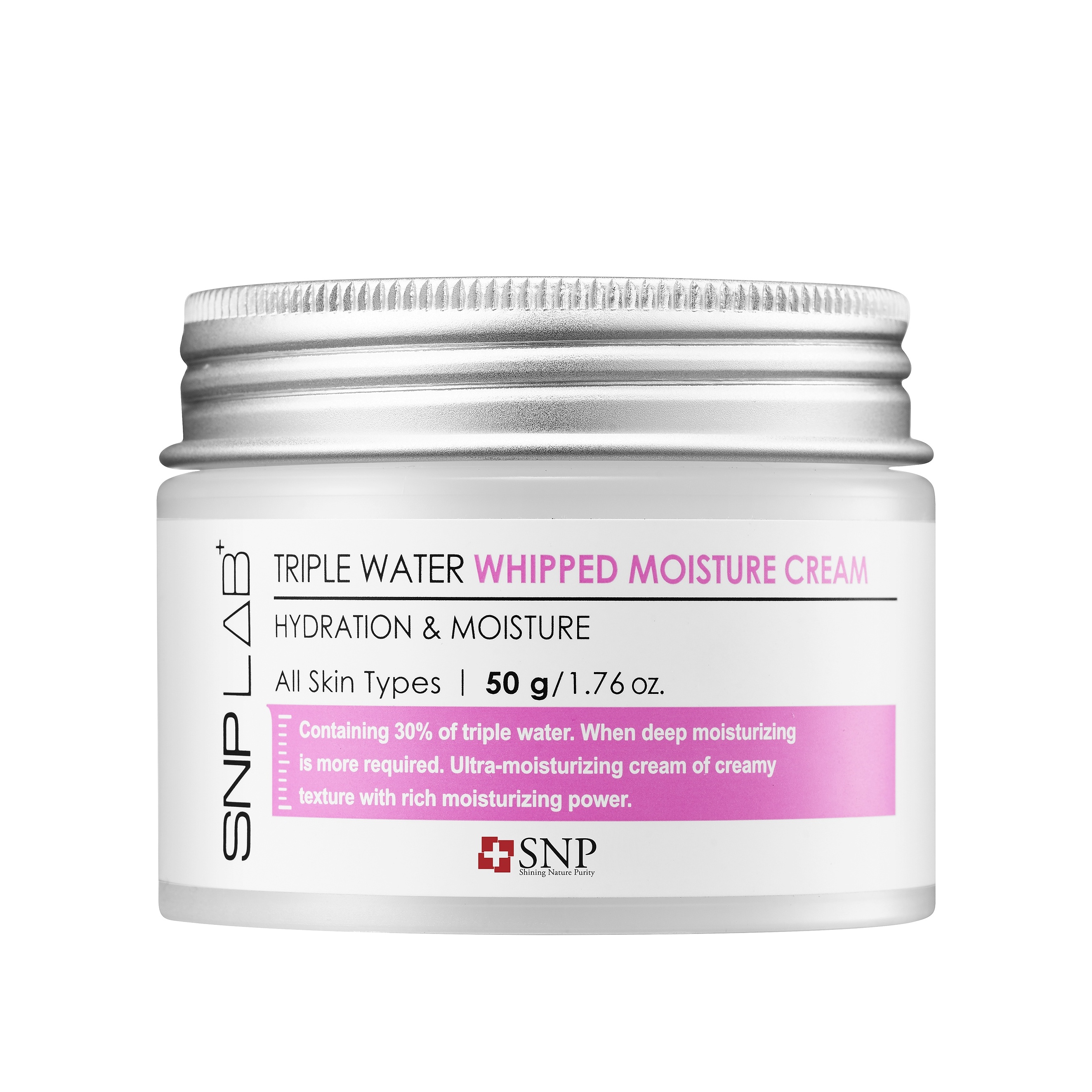 Крем-мусс для лица увлажняющий Triple Water Whipped Moisture Cream LAB+ 50г магазин VISAGEHALL являющийся официальным дистрибьютором в России