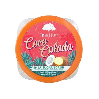 Скраб сахарный для тела с ароматом кокоса и ананаса Coco Colada