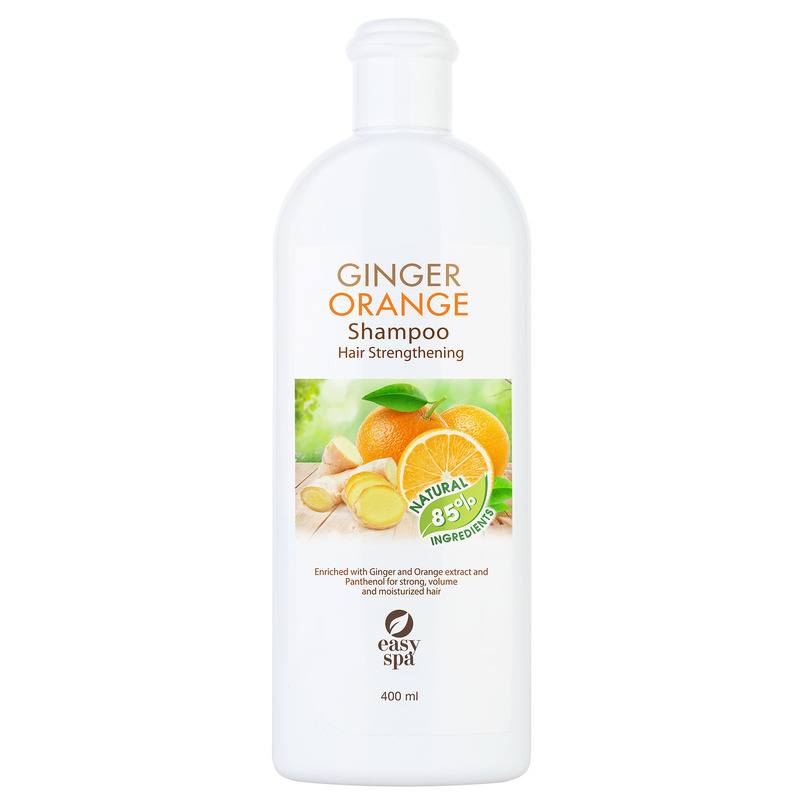 Шампунь укрепляющий для ослабленных и поврежденных волос Ginger Orange VISAGEHALL
