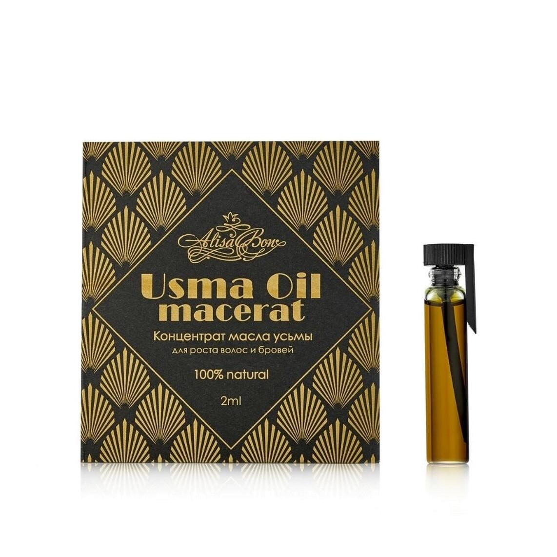 Концентрат масла усьмы для роста волос, бровей Usma Oil Macerat магазин VISAGEHALL являющийся официальным дистрибьютором в России