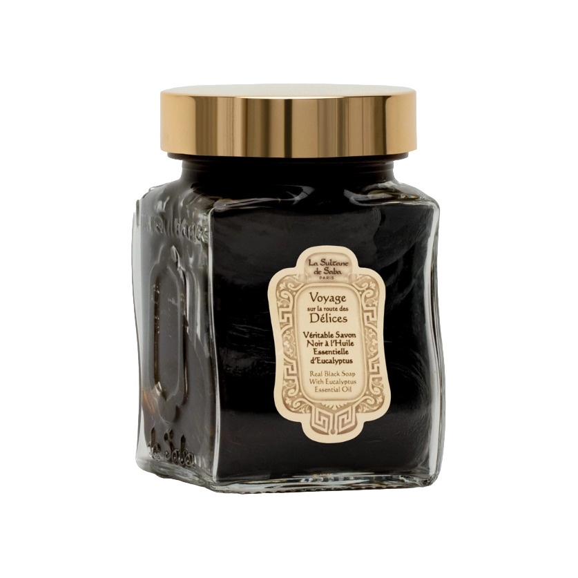 Мыло для лица и тела Черное с Эвкалиптом купить в VISAGEHALL