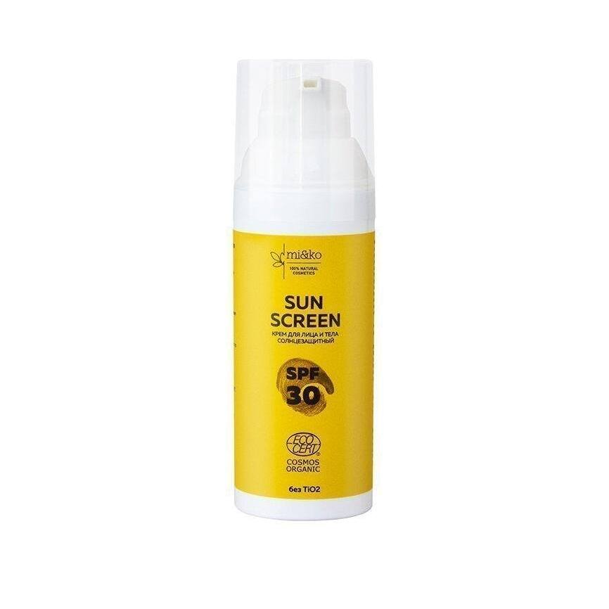 Крем для лица и тела солнцезащитный Sun Screen SPF30  VISAGEHALL