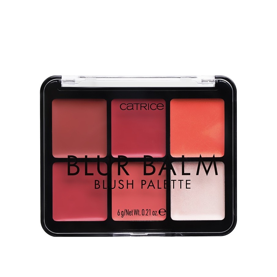 Палетка румян для лица Blur Balm Blush Palette
