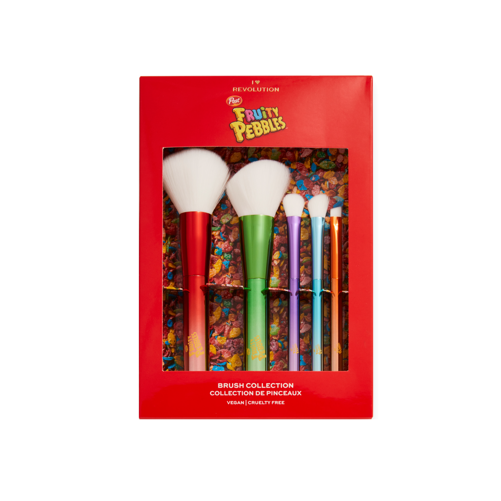 Набор косметических кистей Brush Collection Fruity Pebbles магазин VISAGEHALL являющийся официальным дистрибьютором в России