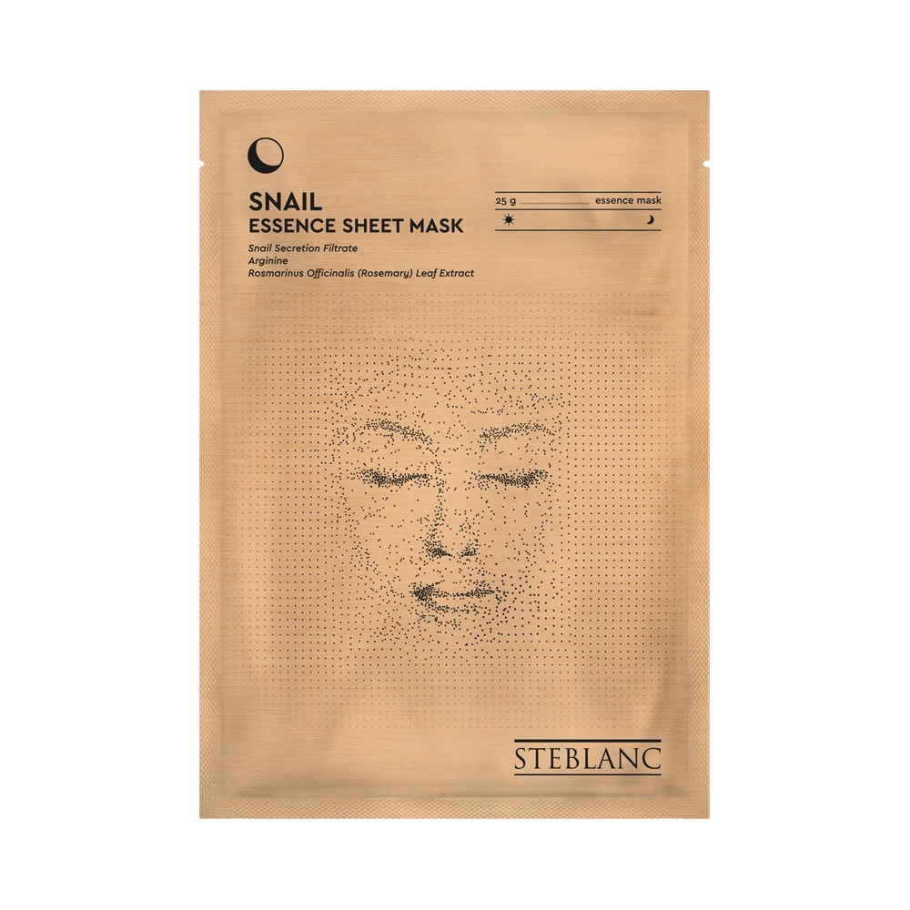 Тканевая маска эссенция для лица с муцином улитки купить в VISAGEHALL