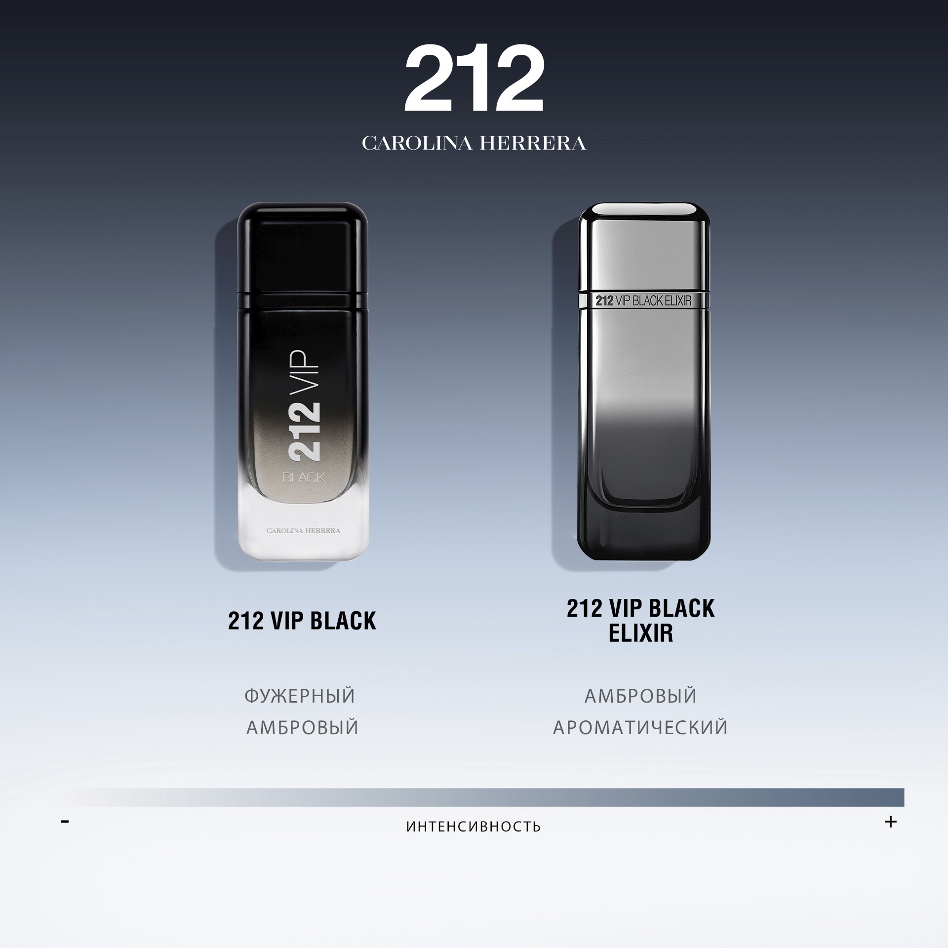 212 VIP Black Elixir Парфюмерная вода купить в VISAGEHALL