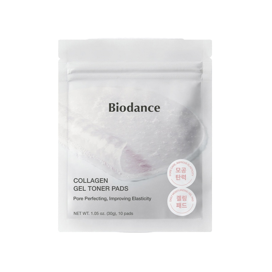 Тонер-пэды гелевые увлажняющие с коллагеном Collagen Gel Toner Pads