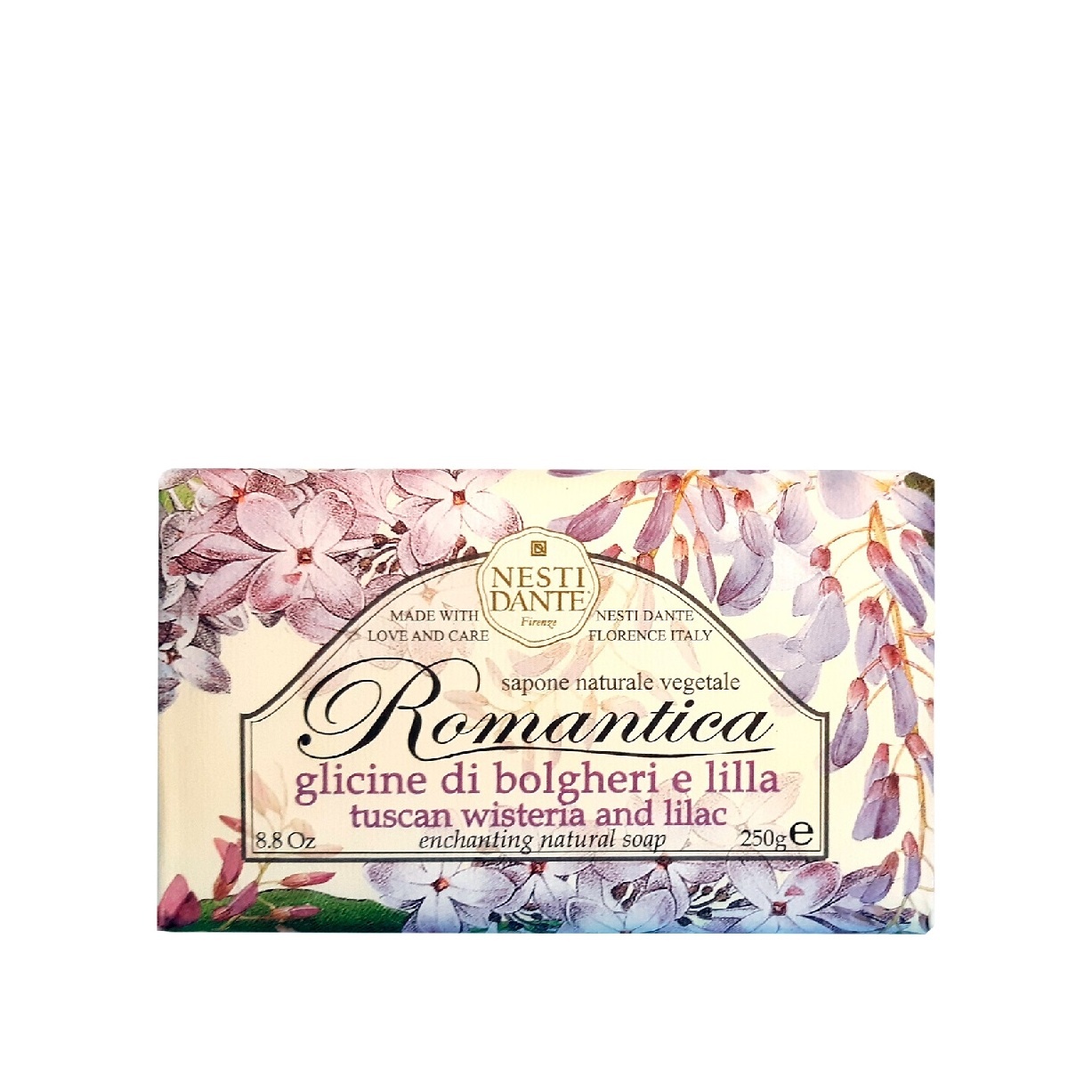 Мыло Глициния и Сирень Romantica купить в VISAGEHALL