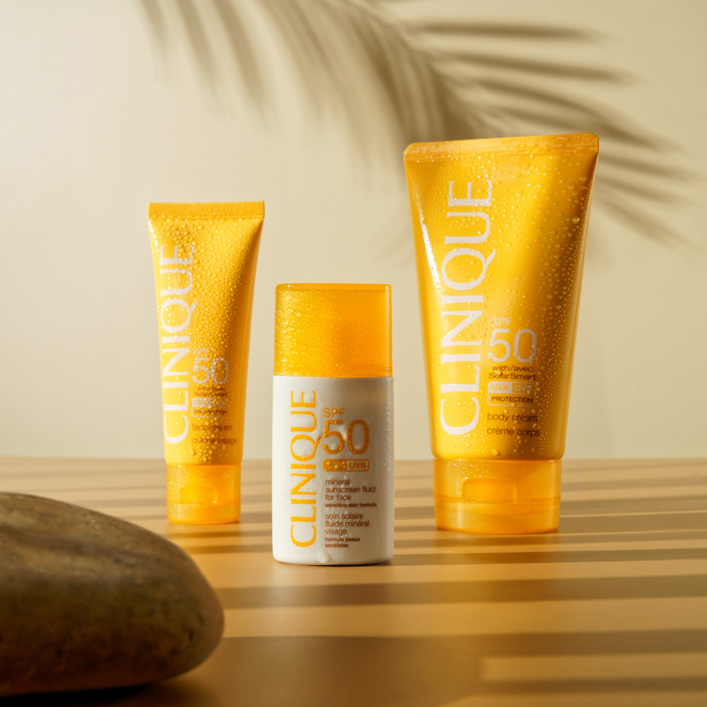 Флюид для лица солнцезащитный минеральный SPF50 