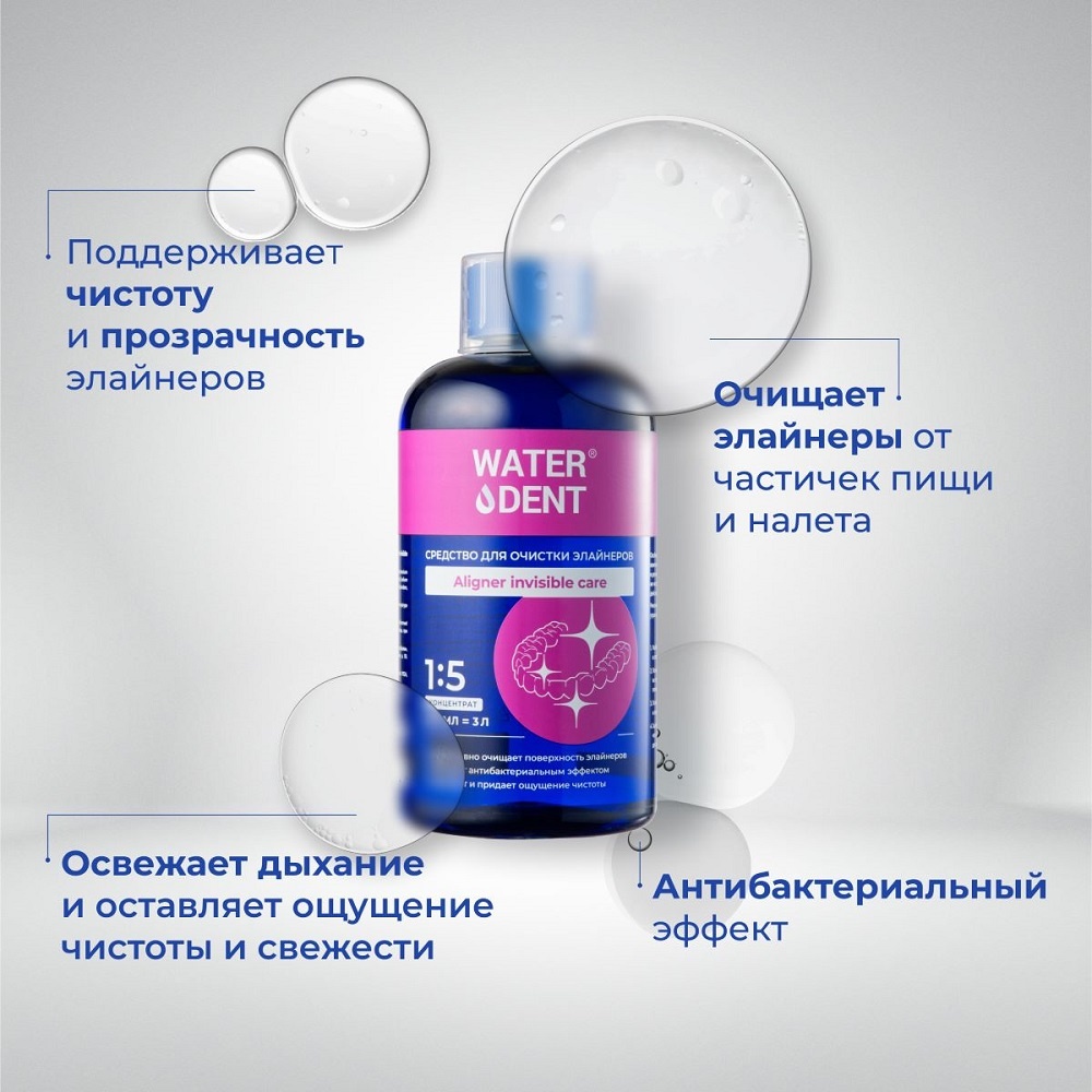 Средство для очистки элайнеров