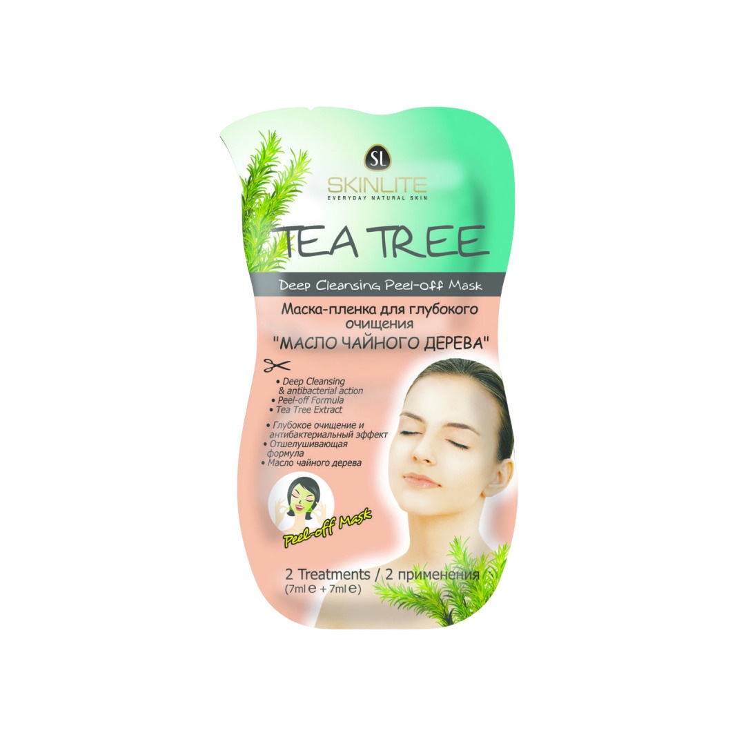 Маска для глубокого очищения с маслом чайного дерева Deep Cleansing 2 шт