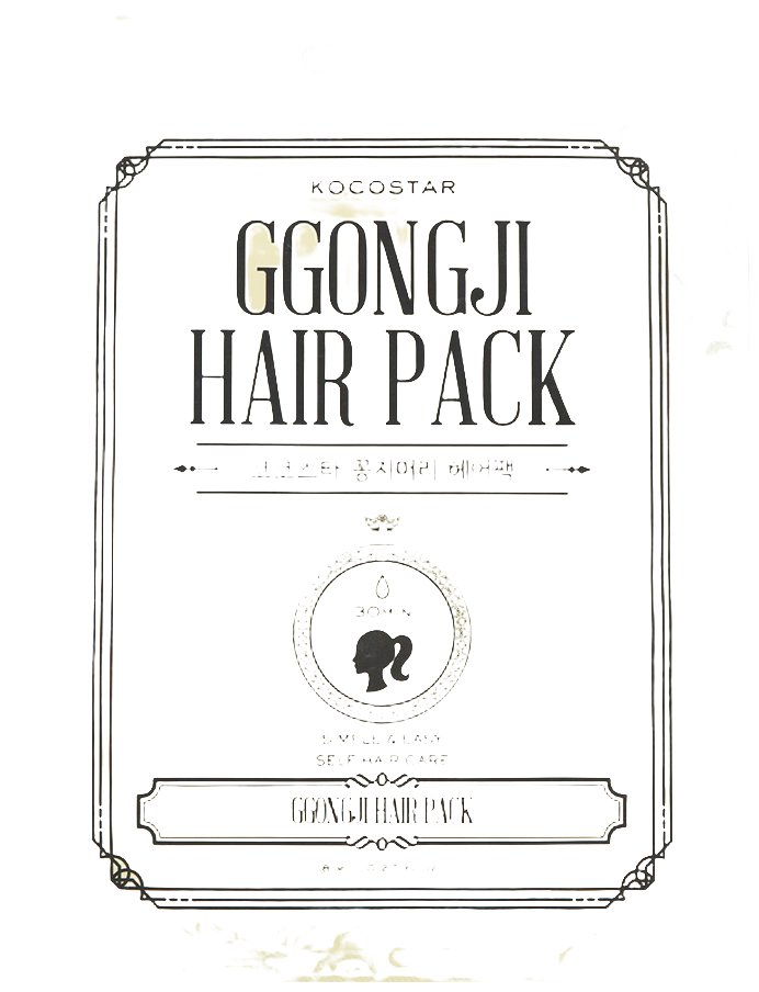 Маска восстанавливающая для поврежденных волос Конский хвост Ggongji Hair Pack
