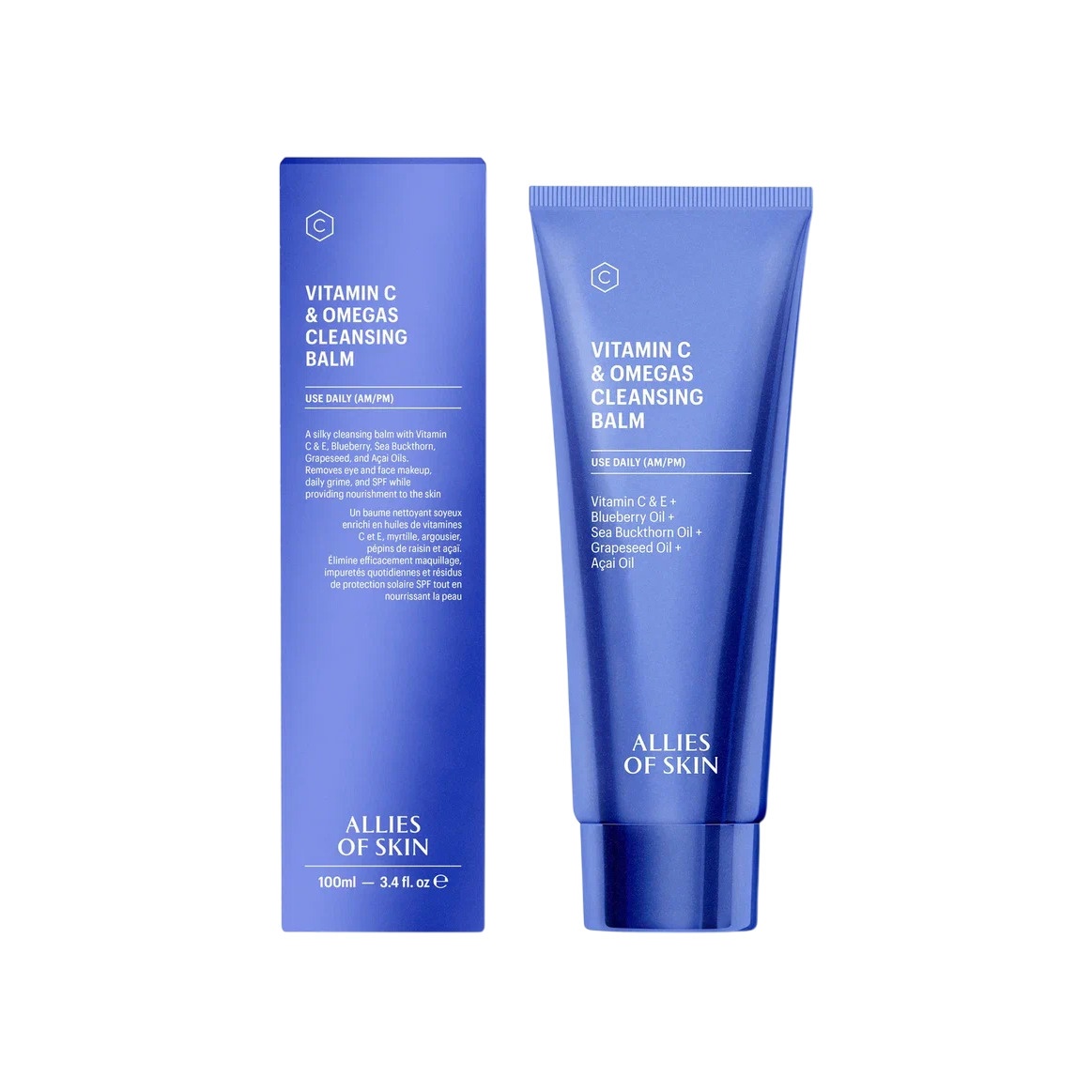 Очищающий гель-бальзам с витамином С и омега-комплексом Vitamin C & Omegas Cleansing Balm
