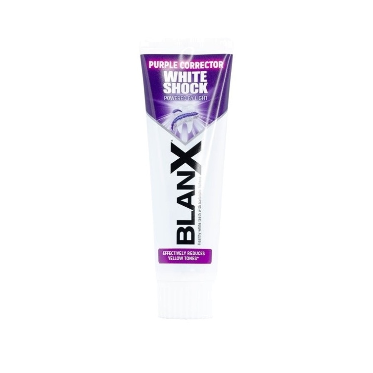 Зубная паста отбеливающая White Shock Purple Corrector купить в VISAGEHALL