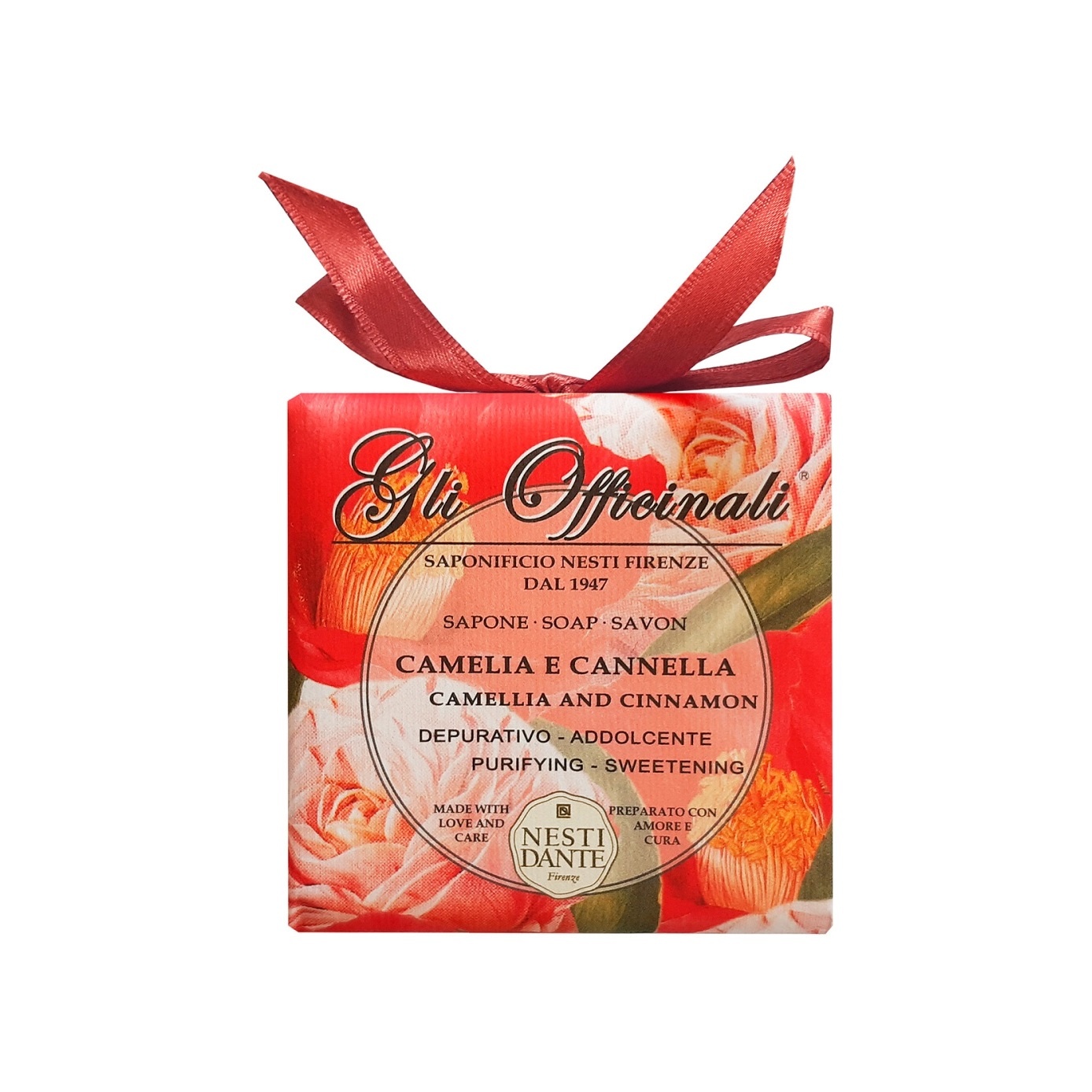 Мыло Камелия и Корица Gli Officinali  купить в VISAGEHALL