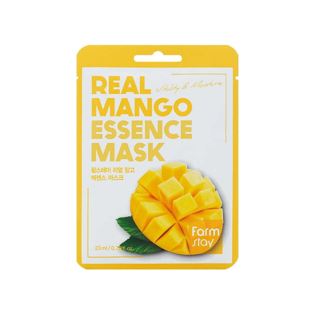 Маска тканевая для лица с экстрактом манго 