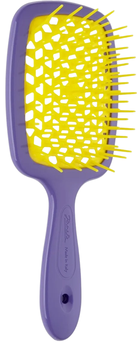 Щетка для волос фиолетовая, желтая Superbrush купить в VISAGEHALL