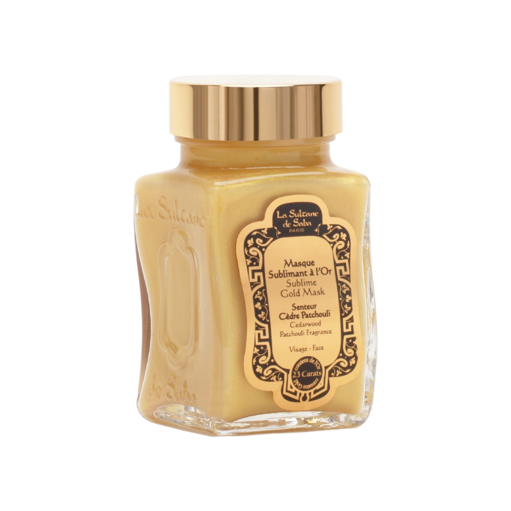 Маска для лица c ароматом кедра и пачули Sublime Gold купить в VISAGEHALL