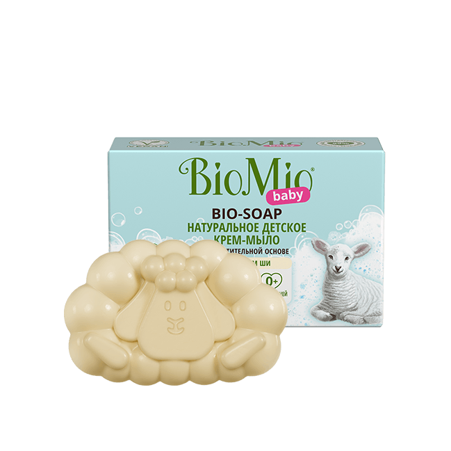 Детское крем-мыло Baby Bio Cream-Soap