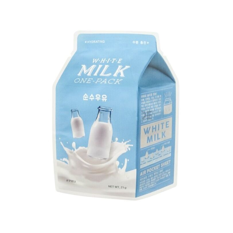 Маска для лица тканевая увлажняющая с молочными протеинами White Milk One-Pack магазин VISAGEHALL являющийся официальным дистрибьютором в России