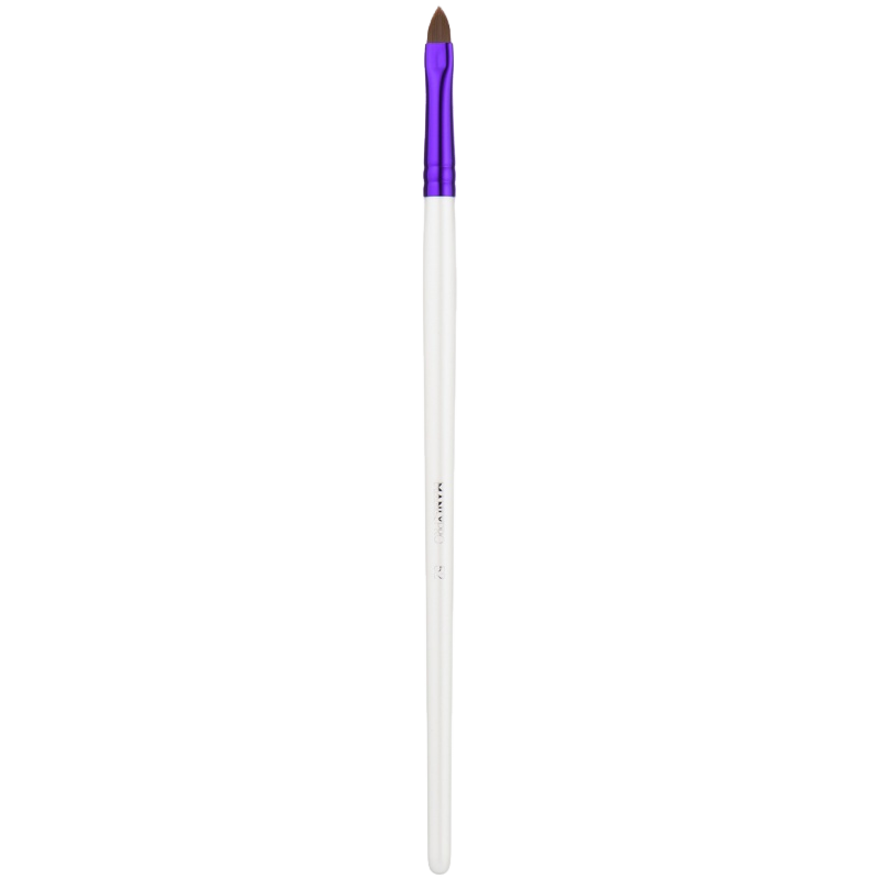 Кисть маленькая плоская заостренная для подводки, растяжки карандаша, для губной помады К52