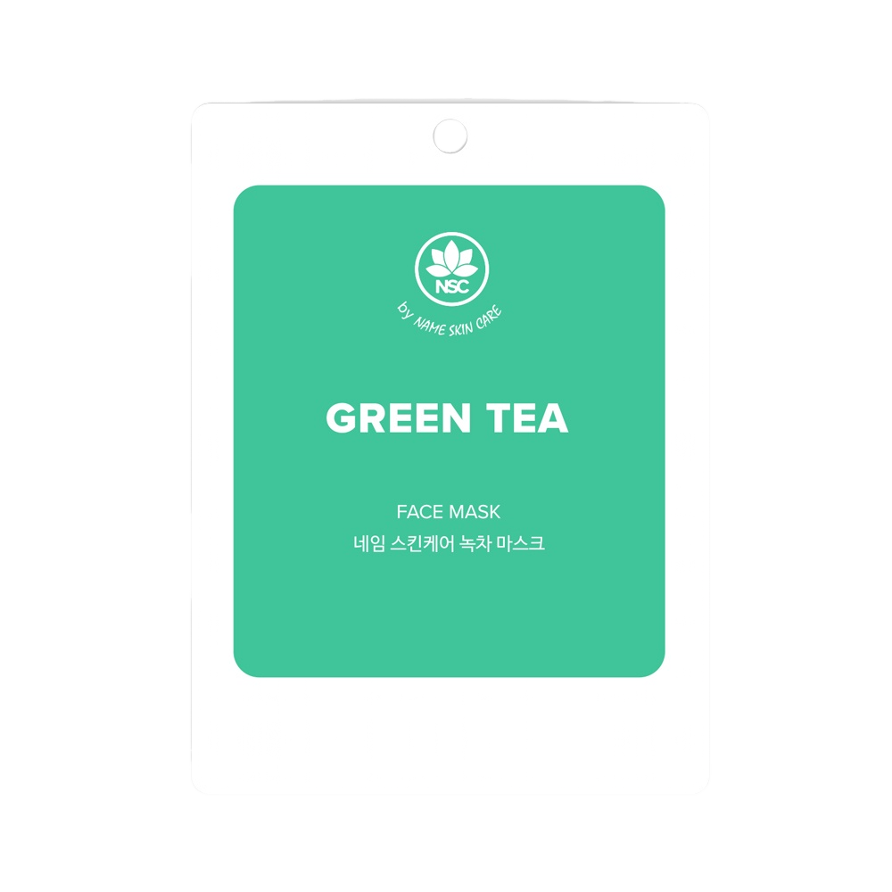 Маска тканевая для лица Green tea купить в VISAGEHALL
