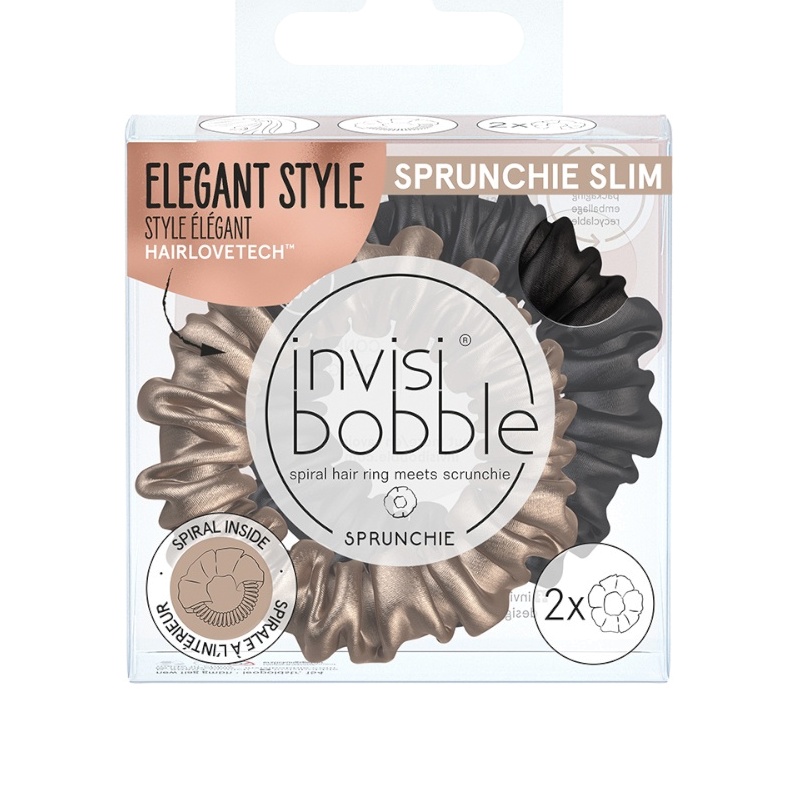 Резинка-браслет для волос Sprunchie Slim True Golden магазин VISAGEHALL являющийся официальным дистрибьютором в России