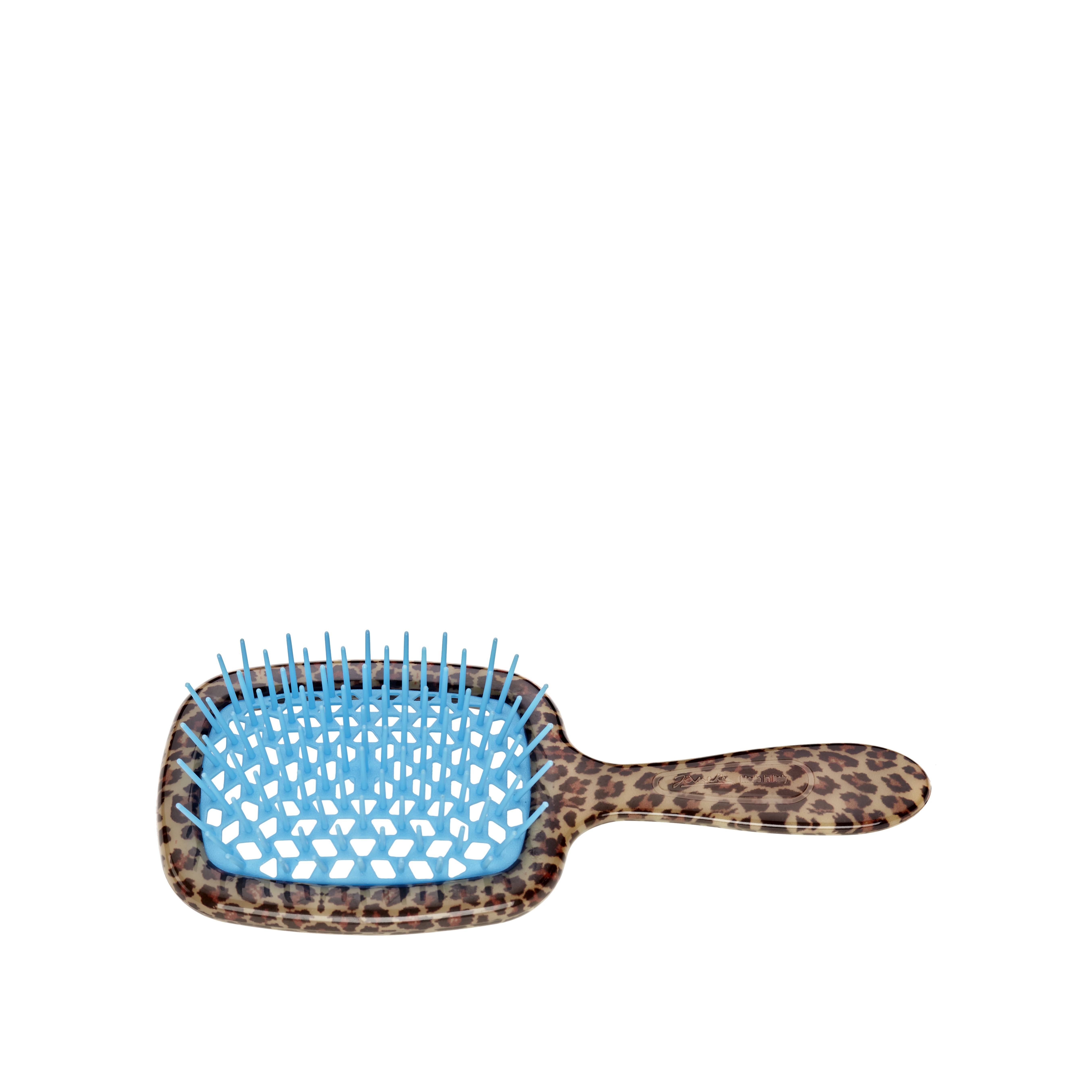 Щетка для волос тигровая, голубая Superbrush купить в VISAGEHALL