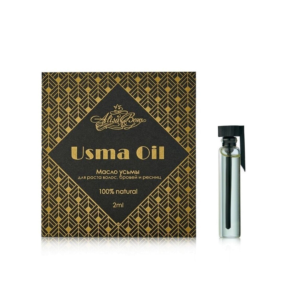 Масло усьмы для роста волос, бровей и ресниц Usma Oil магазин VISAGEHALL являющийся официальным дистрибьютором в России