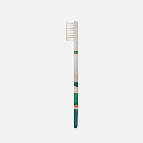 Зубная щетка с нейлоновой щетиной средней жесткости (зеленый) VISAGEHALL