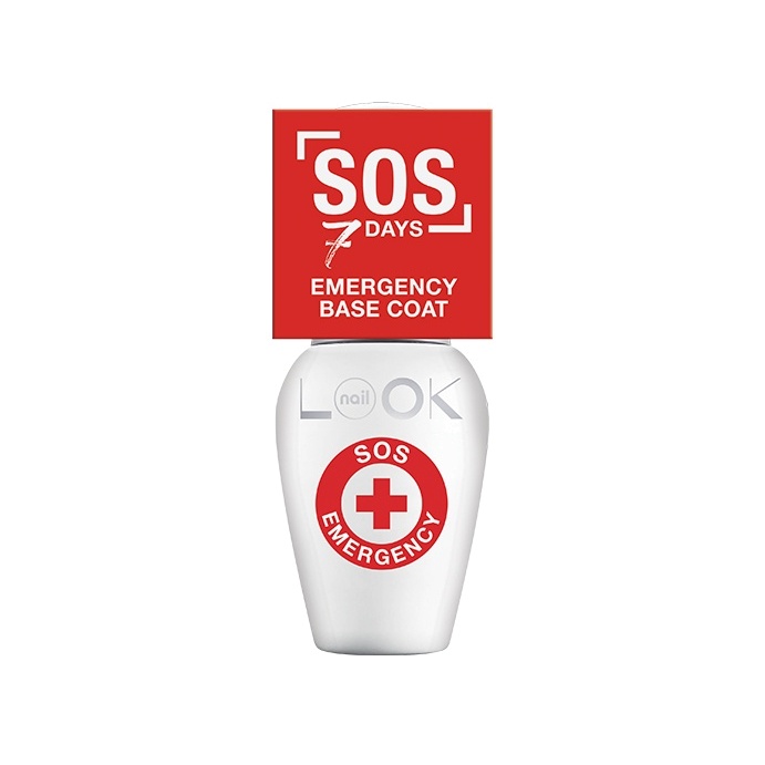 Средство для быстрого восстановления поврежденных ногтей SOS Emergency base VISAGEHALL