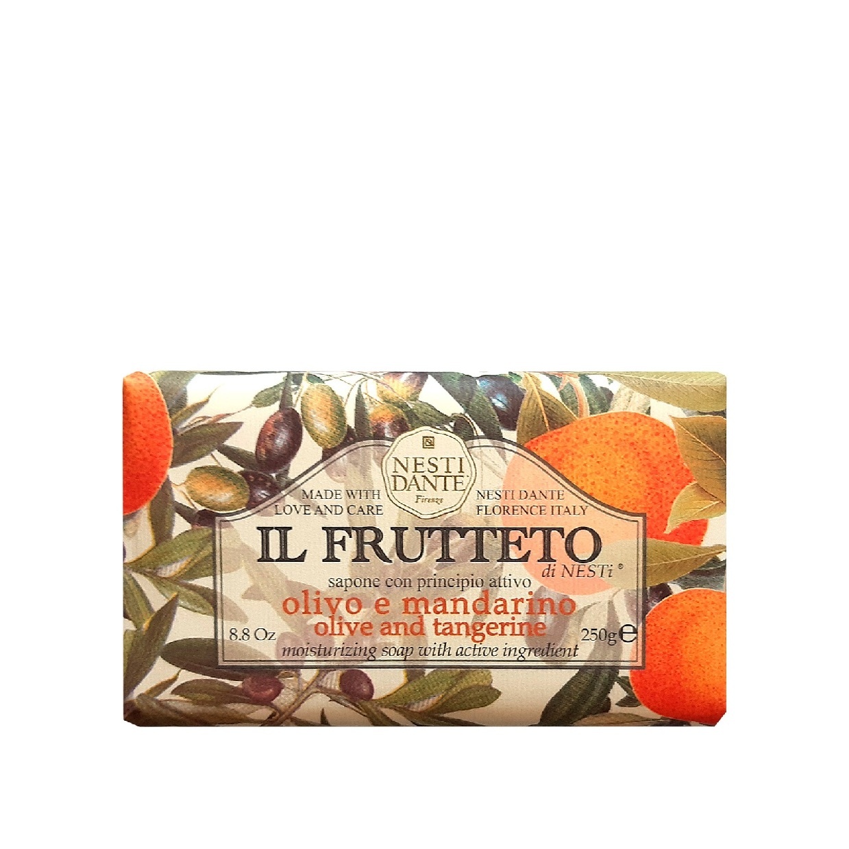 Мыло Оливковое масло и Мандарин Il Frutteto купить в VISAGEHALL