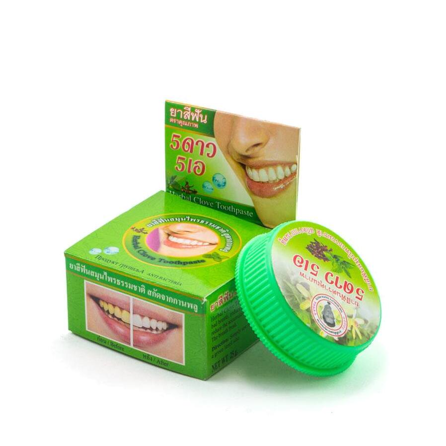 Паста зубная отбеливающая зеленая VISAGEHALL
