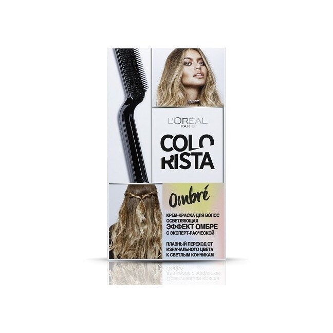 Крем-краска для осветления волос Омбре Colorista VISAGEHALL