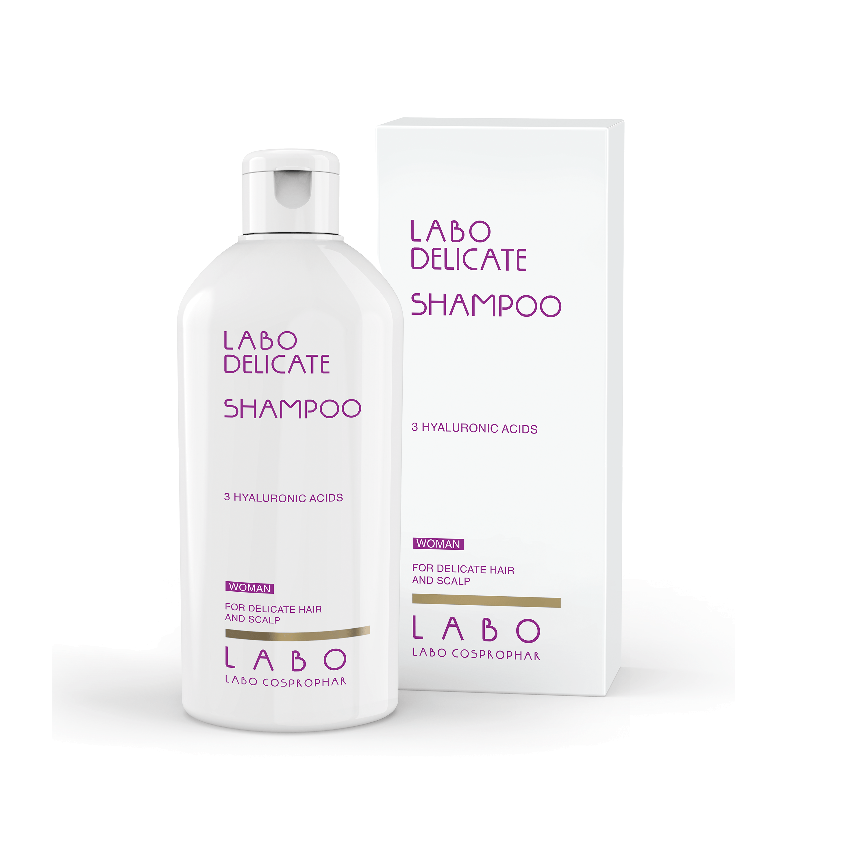 Шампунь для чувствительной кожи головы для женщин Delicate Shampoo 3HA  купить в VISAGEHALL