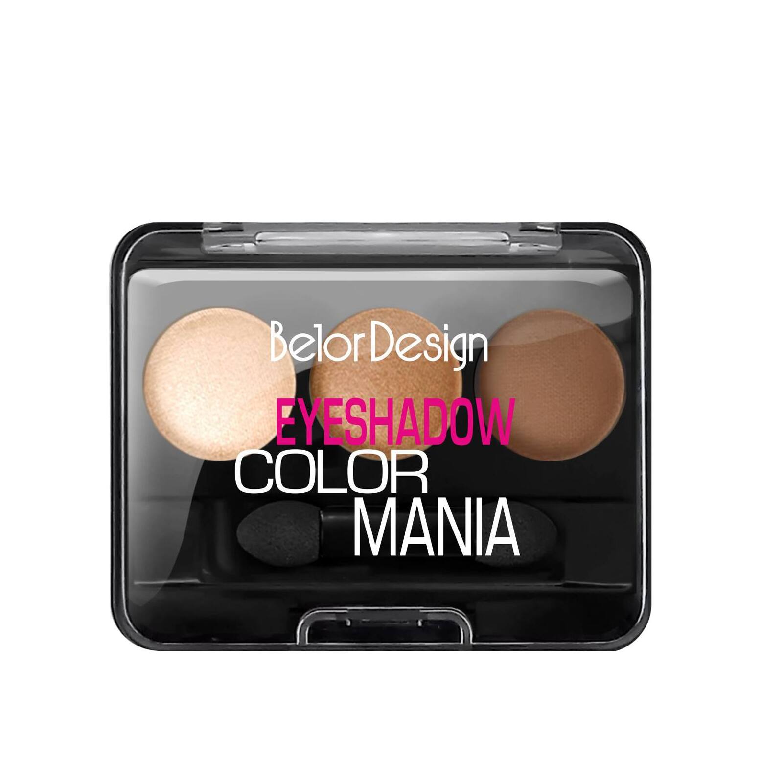 Тени для век 3-х цветные Color Mania  VISAGEHALL