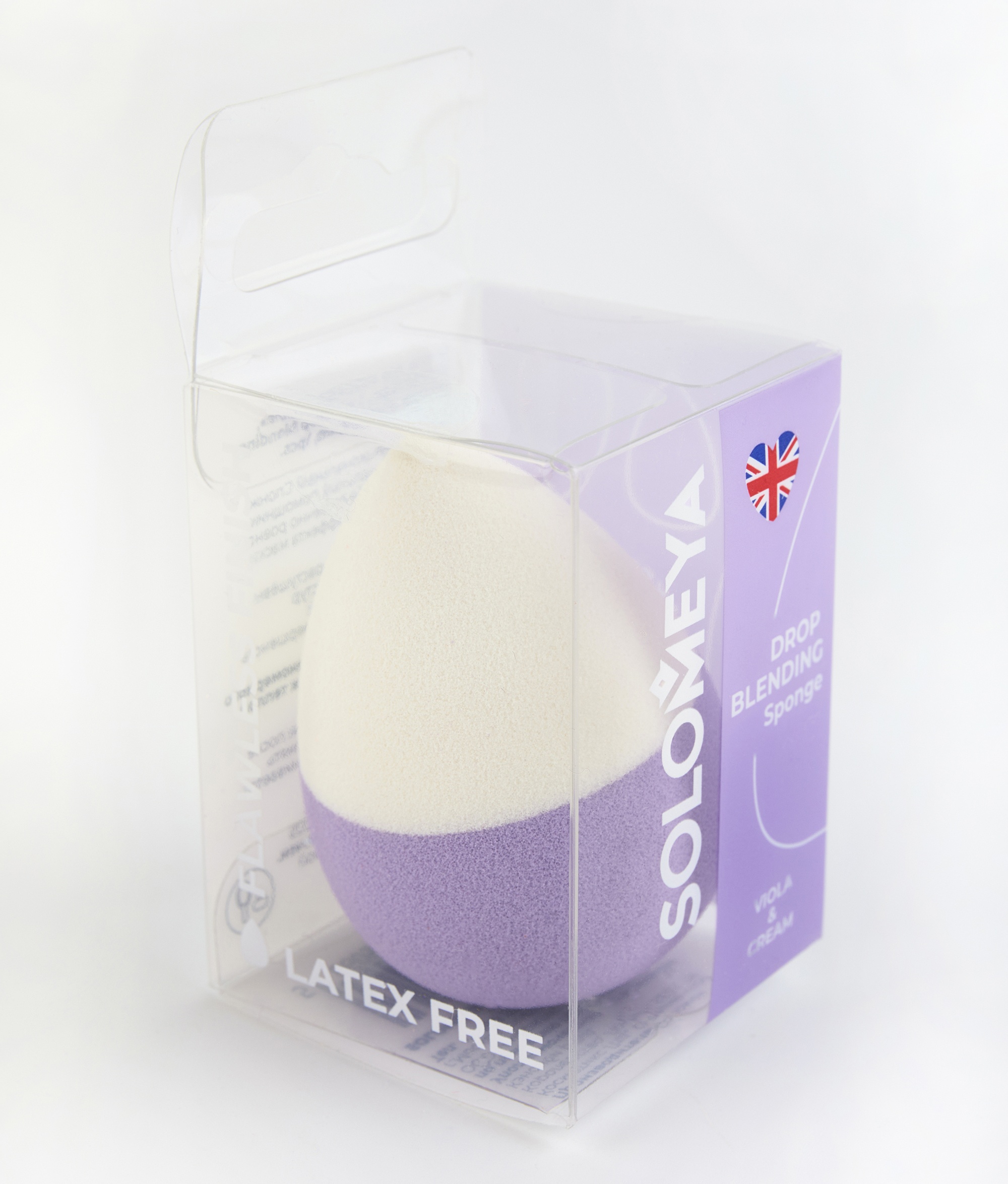 Спонж для макияжа капля Viola&Cream купить в VISAGEHALL