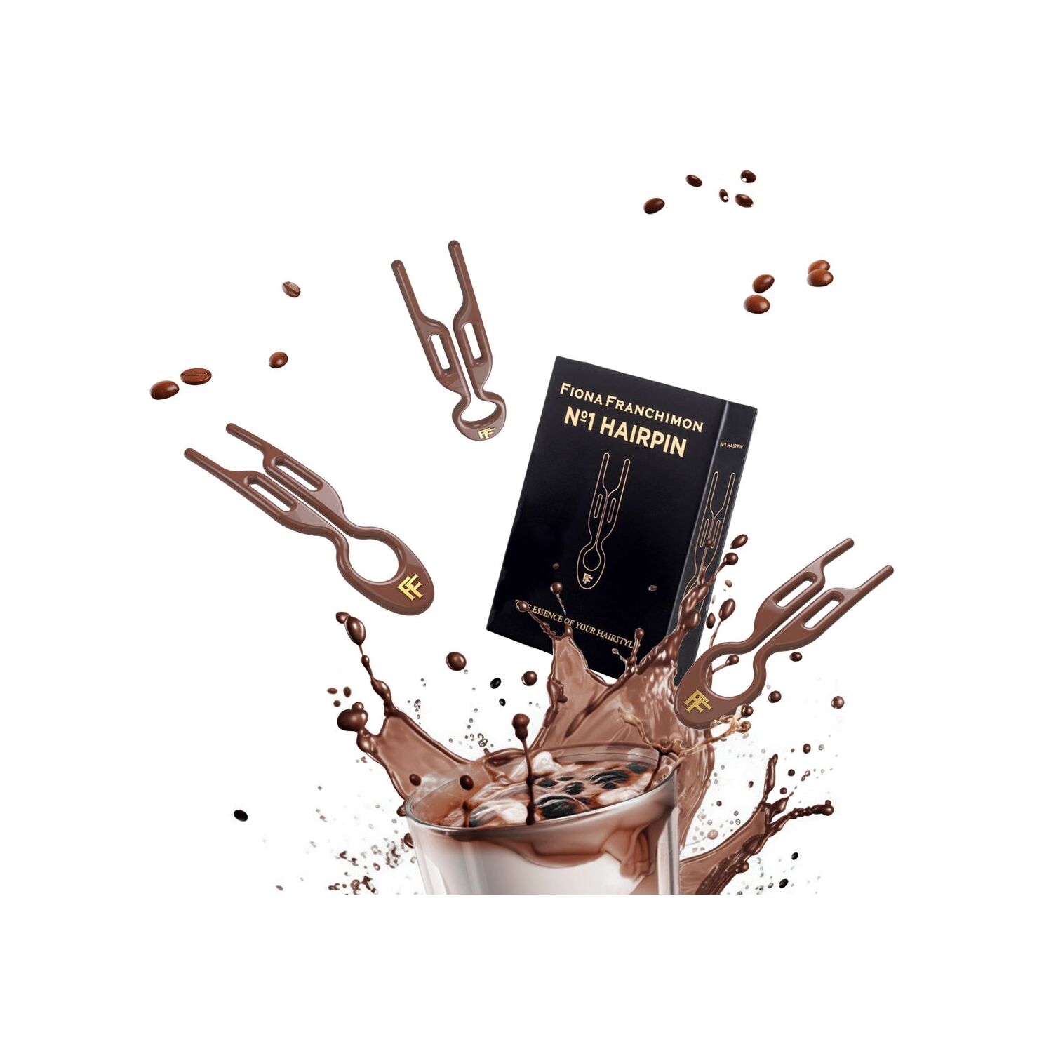 Набор заколок Мокачино Hairpin №1 купить в VISAGEHALL