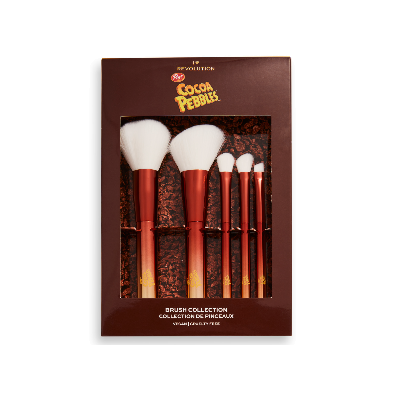 Набор косметических кистей Brush Collection Cocoa Pebbles магазин VISAGEHALL являющийся официальным дистрибьютором в России