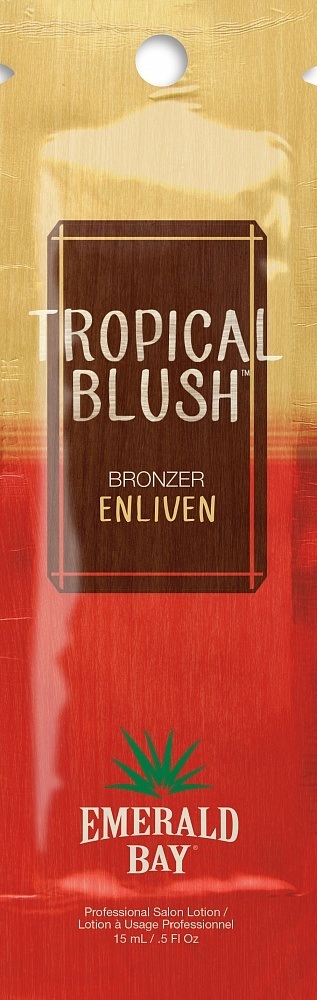 Крем для загара в солярии с бронзатором Tropical Blush магазин VISAGEHALL являющийся официальным дистрибьютором в России