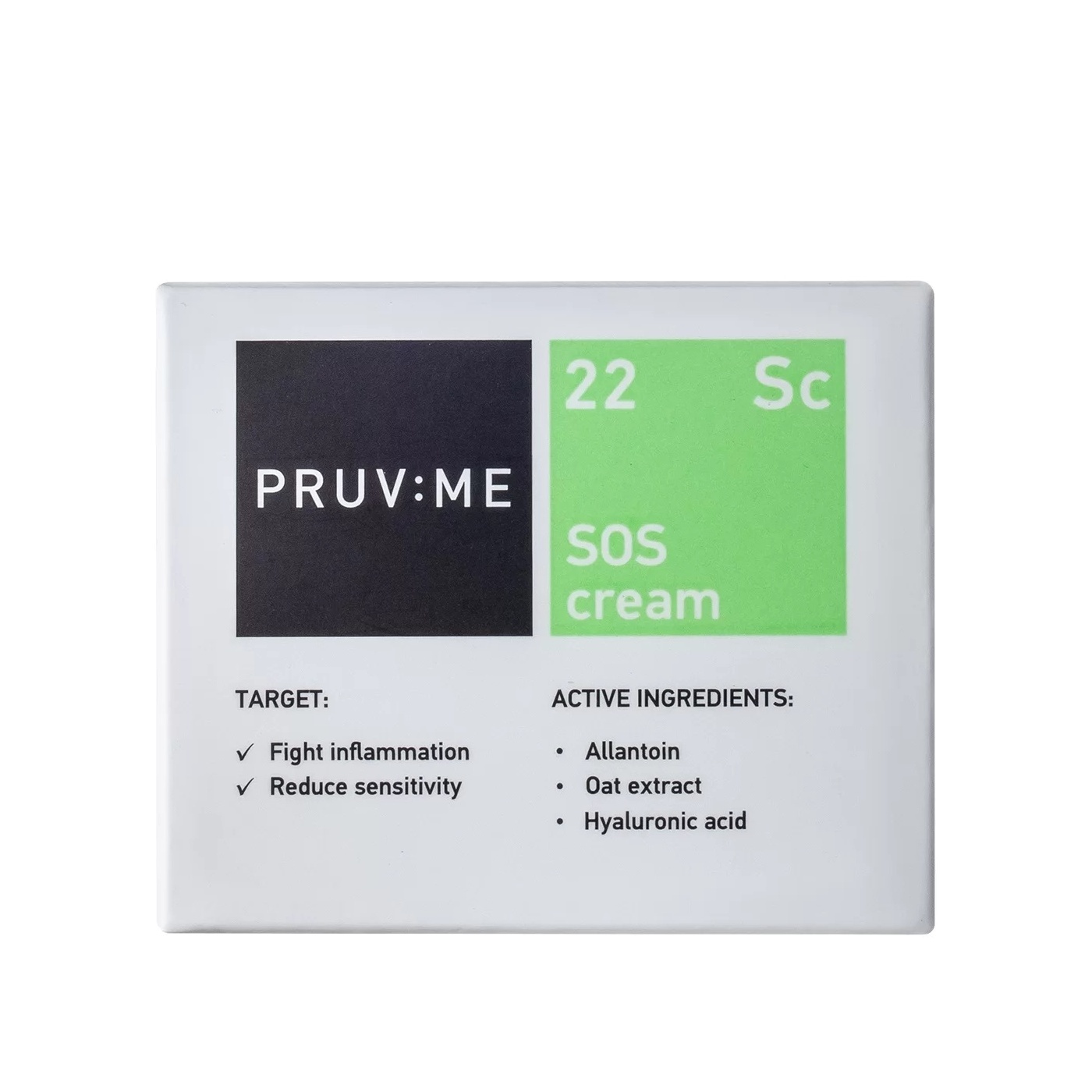 Крем для лица SOS успокаивающий купить в VISAGEHALL