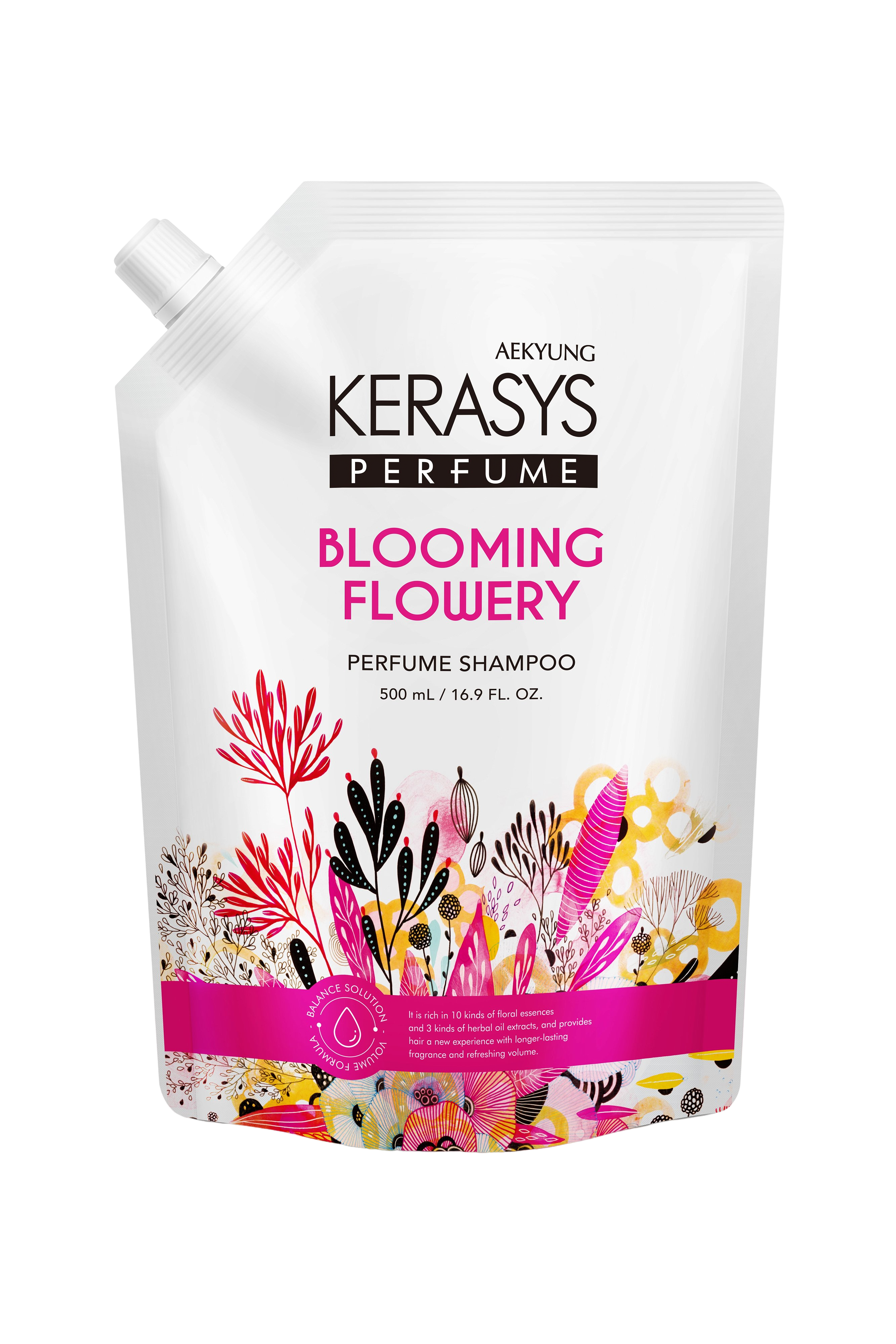 Шампунь для волос парфюмированный Blooming Flowery (запасной блок) купить в VISAGEHALL