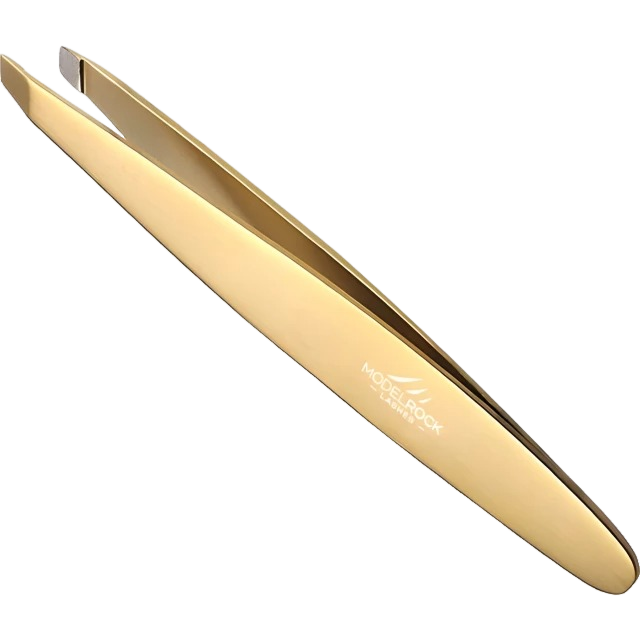 Пинцет Slanted Tweezers Gold Luxe купить в VISAGEHALL