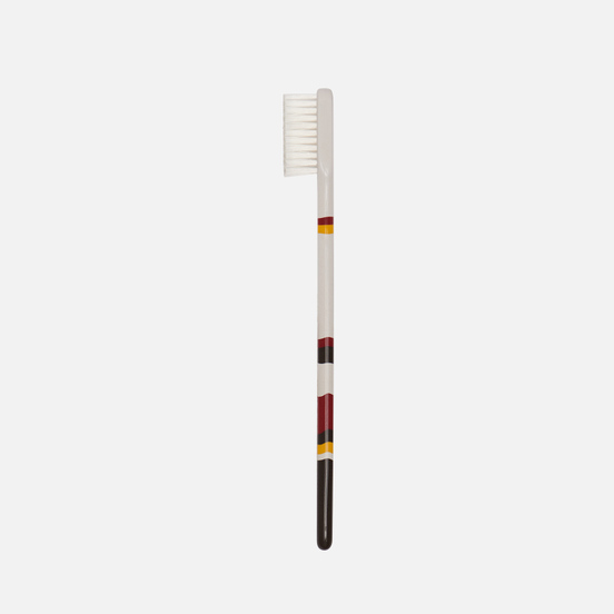 Зубная щетка с нейлоновой щетиной средней жесткости (коричневый)  купить в VISAGEHALL