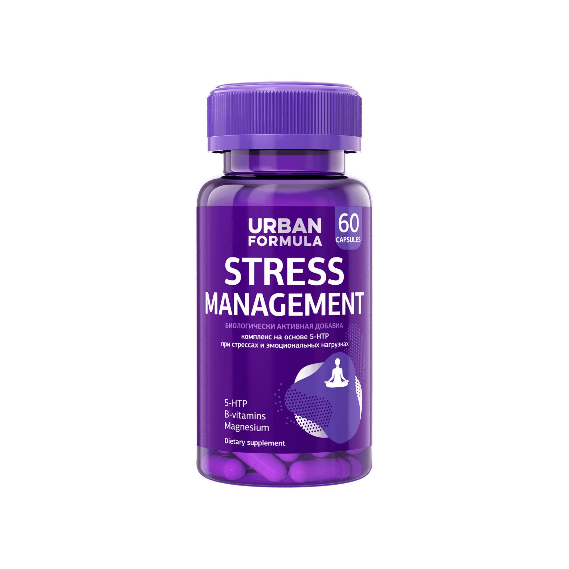 Комплекс витаминов Stress Management магазин VISAGEHALL являющийся официальным дистрибьютором в России