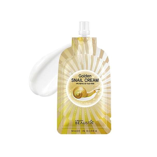 Крем для лица с муцином улитки Golden Snail магазин VISAGEHALL являющийся официальным дистрибьютором в России