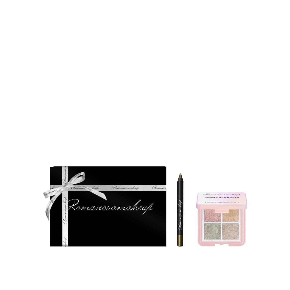 Набор для макияжа глаз magic sparkles + golden apple mini купить в VISAGEHALL